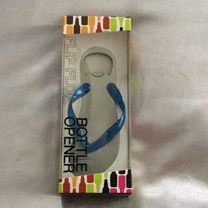 Flip-flop bottle opener